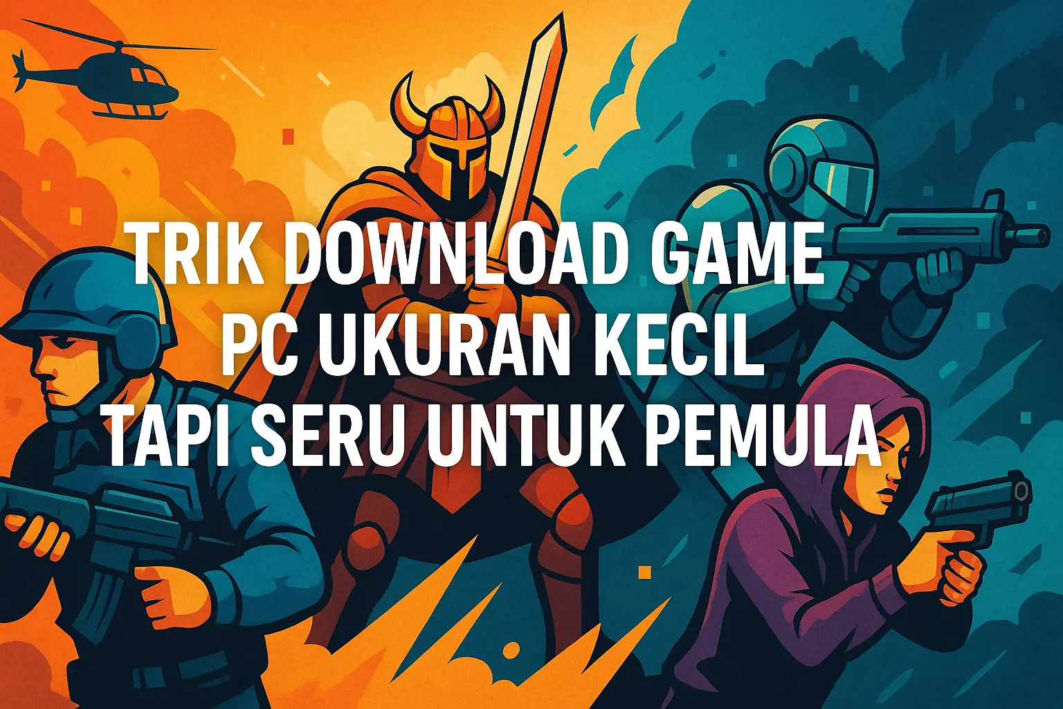 Trik Download Game PC Ukuran Kecil Tapi Seru untuk Pemula